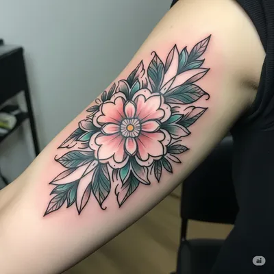 Girasol en acuarela