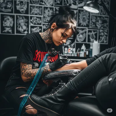Foto del tatuador
